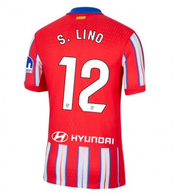 Atletico Madrid Samuel Lino #12 Primera Equipación 2024-25 Manga Corta